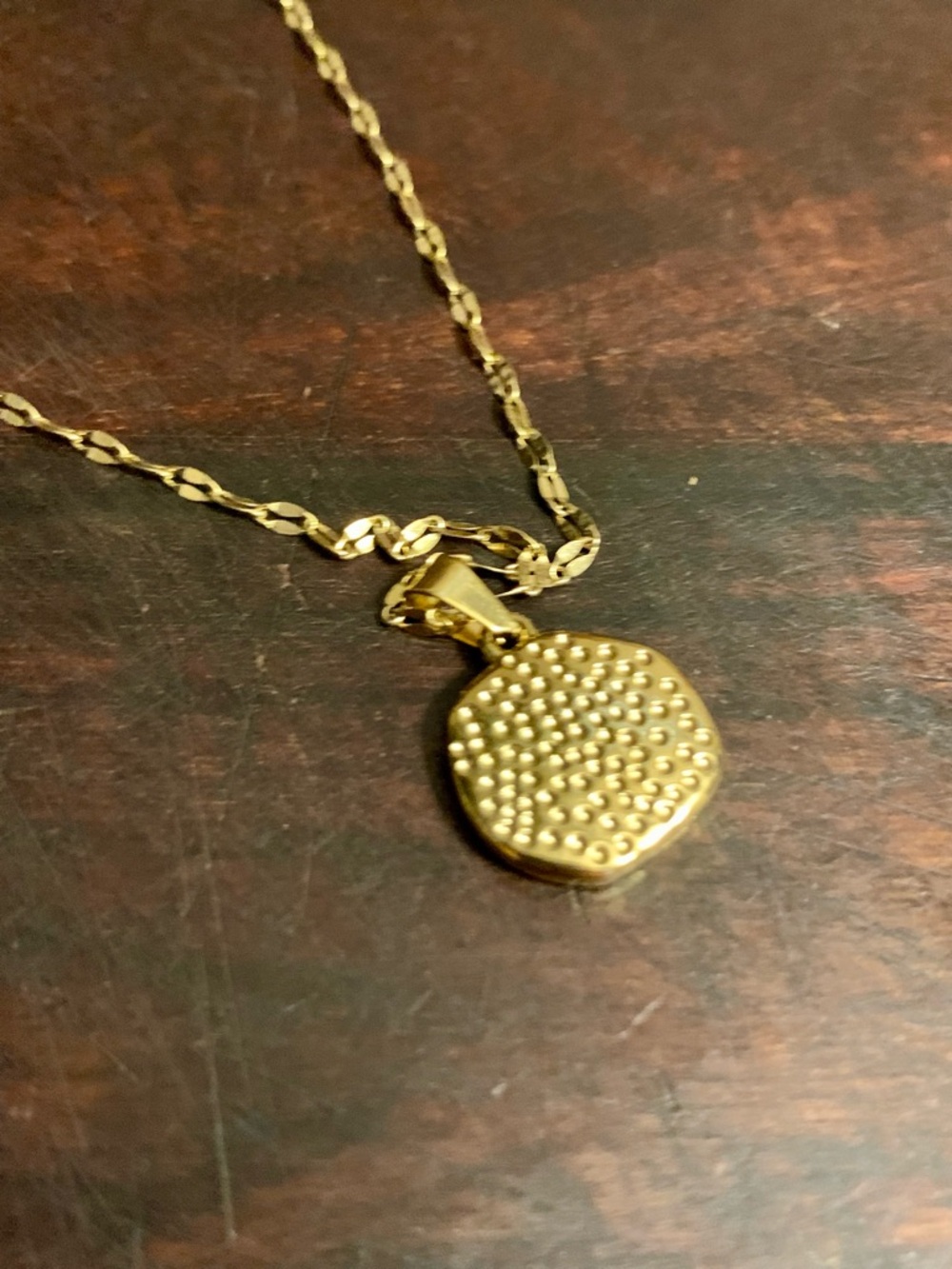Starfish Oil Drop Pendant Necklace Stainless Steel Summer Ocean-Themed - Picture 5 of 6